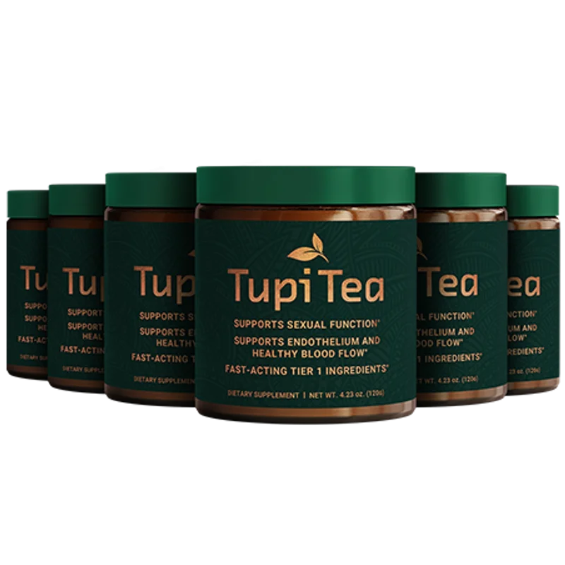 Tupi Tea Natural Weight Management Formula — 6 Bottle / 180 Day Pack
